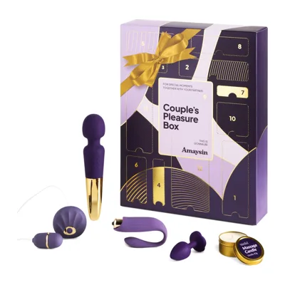 Amaysin Couple's Pleasure Box in der Übersicht der Sexkalender und Boxen (Produktfoto von Sinful)